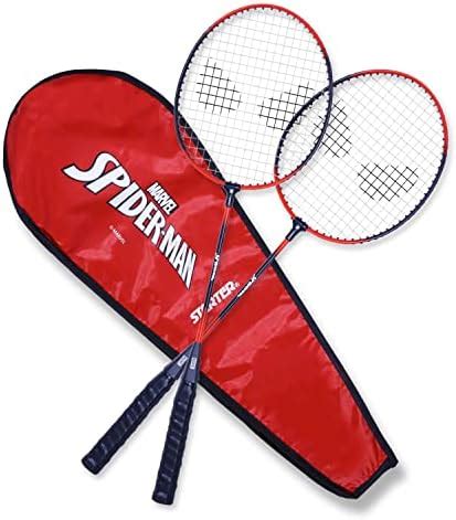 Spider-man Badminton Racket Set of 2 by STARTER - Lightweight, Ideal ...