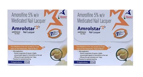 Buy Amrolstar Nail Lacquer 2.5ml (Pack of 2) Online at Low Prices in ...