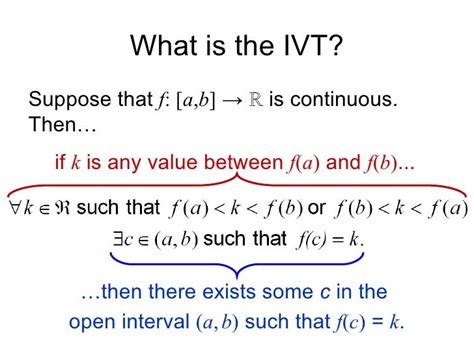 Image result for Intermediate Value Theorem Proof