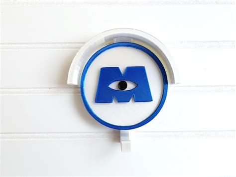 Buy Monsters Inc. Disney Inspired 3D Printed Wall Combination Ear ...
