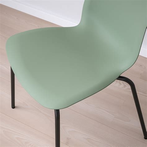 LIDÅS chair, green/Sefast black - IKEA
