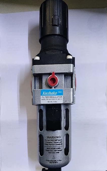 Industrial Quality Air Filter + Regulator Combination (FR Unit) 1/2 ...