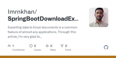 How to Get Data in XLS File Using Spring Boot 的图像结果