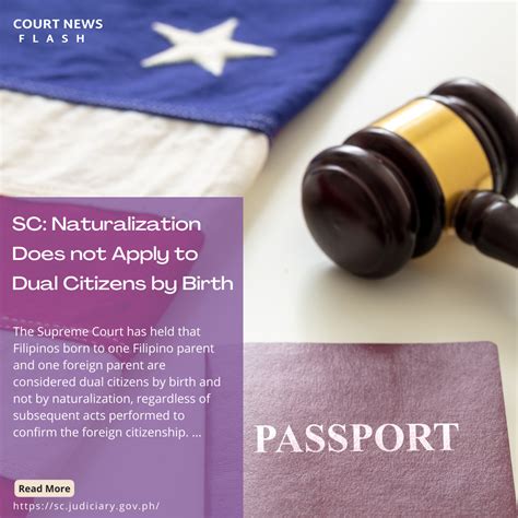 SC: Naturalization Does not Apply to Dual Citizens by Birth - Supreme ...