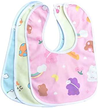 BabyGo Waterproof Spill Resistant Bibs, Baby Apron With Bib, Baby Bibs ...