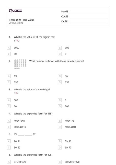 Image result for Ordering Numbers Worksheets 3rd Grade