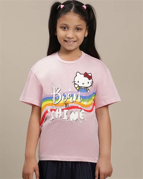 Hello Kitty Relaxed Fit Tshirt For Girls – Kidsville