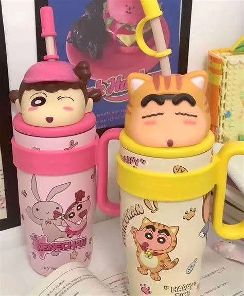 Shinchan Limited Edition Cartoon Insulated Sipper/Tumbler - 800 ml ...