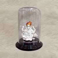 Ganesh ji Seated Pose Divine Gift in Air Proof Acrylic Box
