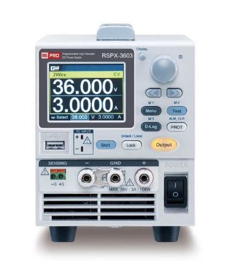 RS PRO | RS PRO Digital Bench Power Supply, 0 → 36V, 3A, 1-Output ...