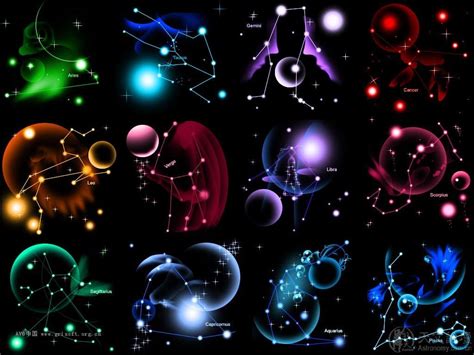 Free Vector がらくた素材庫: 12星座のイラストパターン twelve constellations illustrator patterns イラスト素材