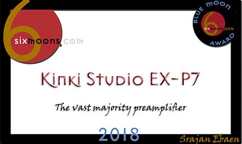 Kinki Studio P 7 - Audiophile Stereo Preamplifier — The Audio Co.