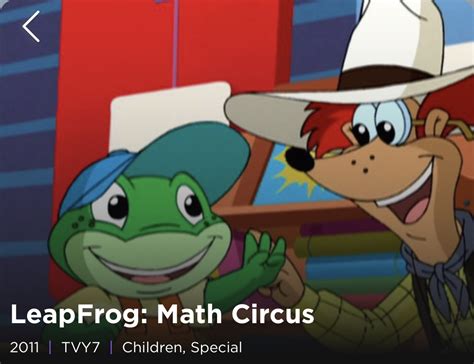 Image result for LeapFrog Math Circus Part 8