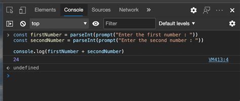 Add Three Numbers Using a Function in JavaScript 的图像结果