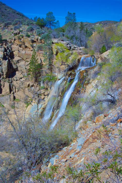 Waterfall In Sequoia National Park Free Stock Photo - Public Domain ...