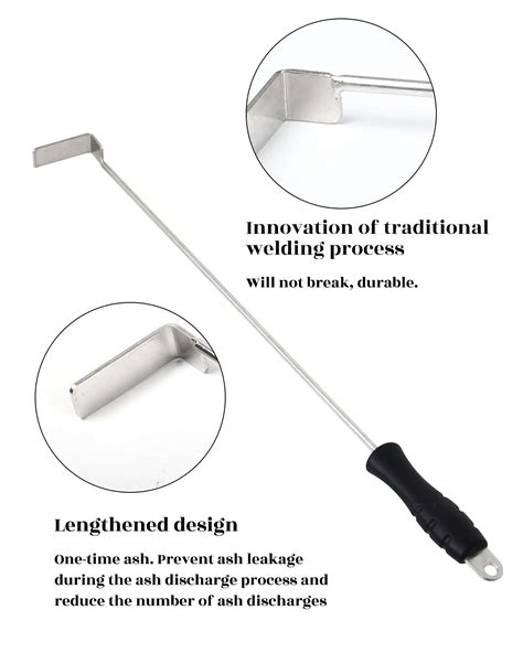 VANKEY 18 Inch BBQ Ash Tool for Kamado Joe Charcoal Smoker Big Green ...