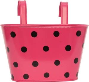 HOME SPARKLE Home Sparkle Oval Hanging dotted railing planters set of 2 ...