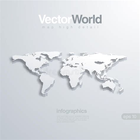 3D World Map Vector 的图像结果