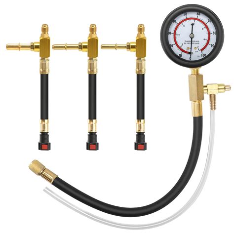 Snapklik.com : BETOOLL Fuel Pressure Test Kit 0-100PSI