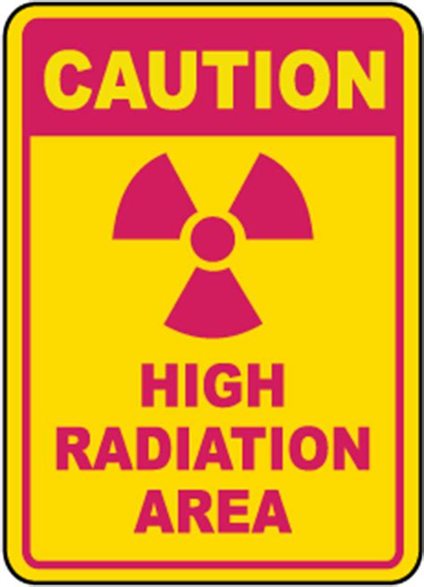 Radiation Safety Signs, Radiation Signs, Radiation Warning Signs