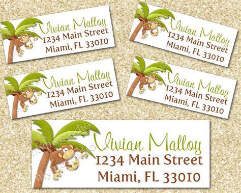 Print Return Address Labels 的图像结果