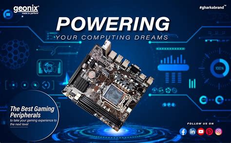Amazon.in: Buy Geonix GX-H61 DDR3 Motherboard | 2.0 USB | Support M.2 ...