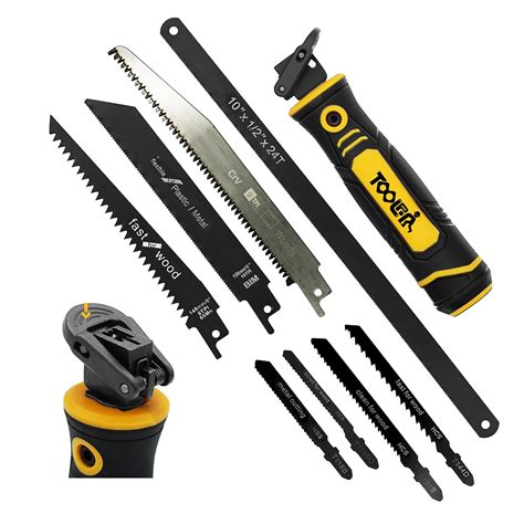 Buy TOOLAN: 8-In-1 Multi Blades Hand Saw, Drywall Cutter Saw. Hackwaw ...