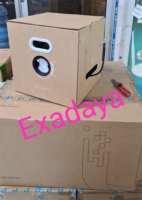 Jual Ubiquiti UISP Cable Pro Shielded Cable Cat.5e Outdoor 24 AWG STP ...