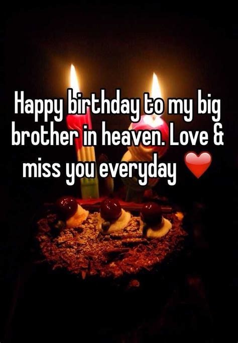Image result for happy birthday in heaven brother Happy Birthday In ...