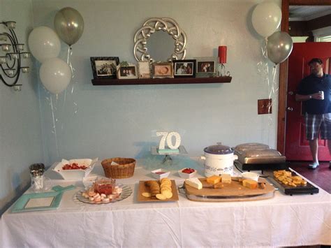 70th Birthday Party Theme Ideas For Mom/70th Birthday Party Food Ideas