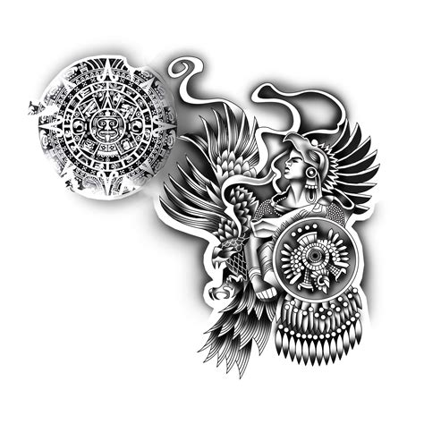 Aztec Tattoos Chest