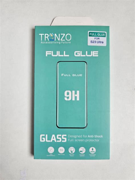 Trunzo Premium Tempered Glass Screen Protector for Samsung Galaxy S23 ...