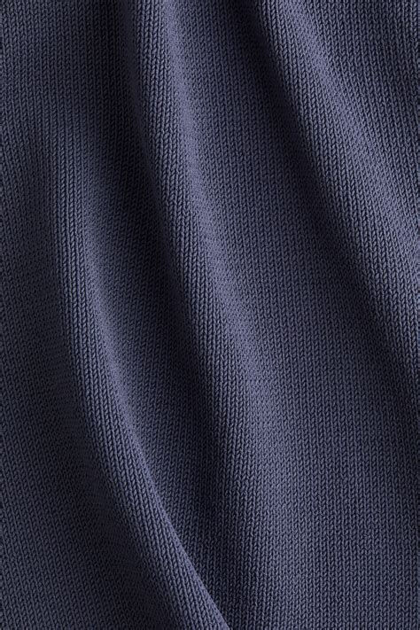 Knitted trousers - Dark dusty blue - Ladies | H&M GB