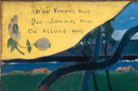 Where Do We Come From Gauguin