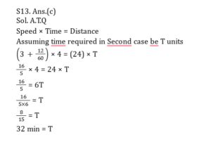 RRB NTPC Time and Distance Questions with Solutions