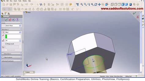 SolidWorks Thread Bolt 的图像结果