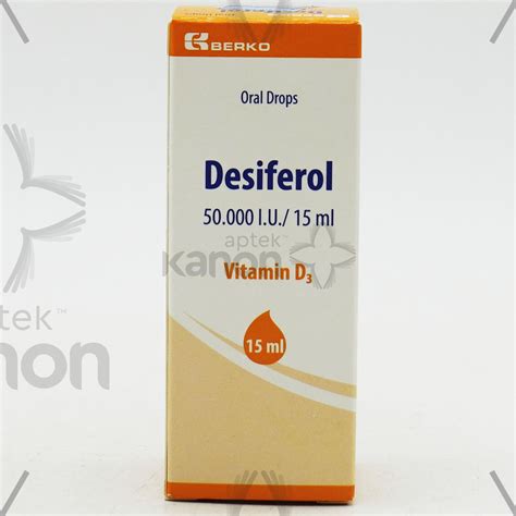 Desiferol damcı 50 000 BV 15 ml Aptekonline.az - onlayn aptek