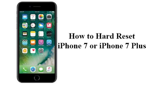 Comment Reinitialiser iPhone 7 的图像结果