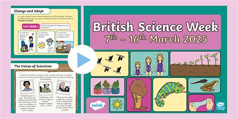 British Science Week- Change & Adapt - Twinkl
