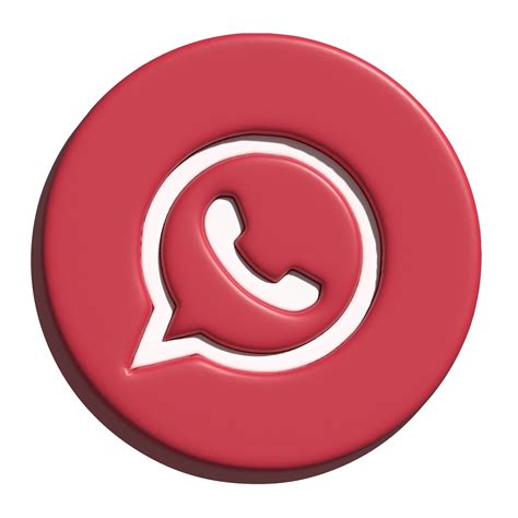 2d icon of whatsapp logo 21432932 PNG