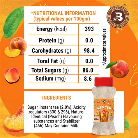 Brew Lab Healthy & Refreshing Ice Tea Peach Premix | Goodness of ...