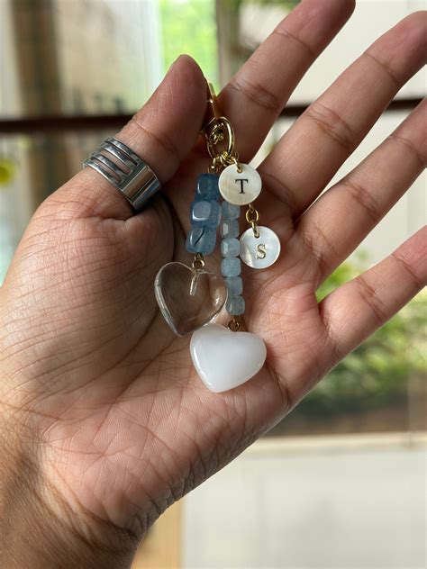 Stone Heart Bag Charm – The Charm Shop