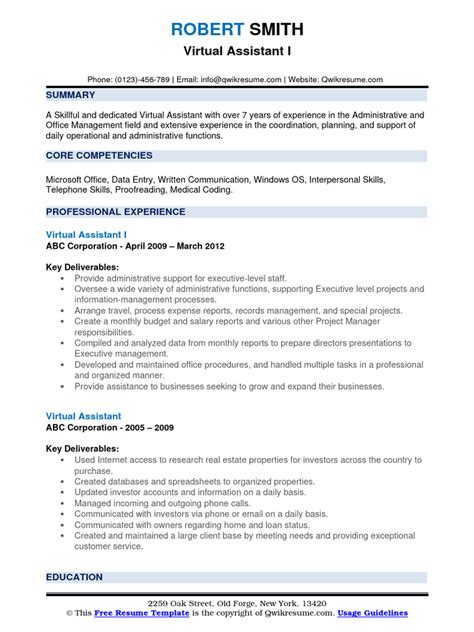 Image result for Examples of CV for Computer Assistant