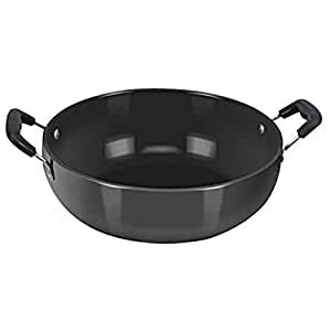 Nirlon Non-Stick Hard Anodized Kadhai, 1.8LTR : Amazon.in: Home & Kitchen