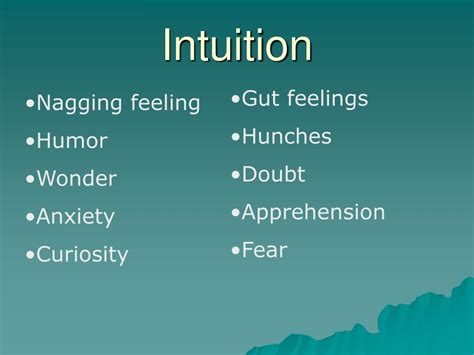 Image result for Define Intuitional