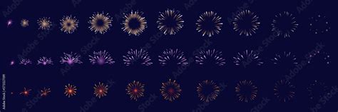 Unity Firework Particle 2D 的图像结果