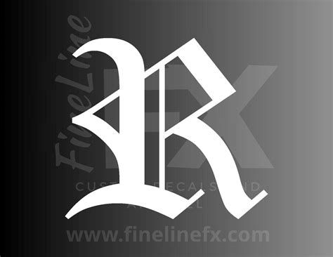 Old English Letter R