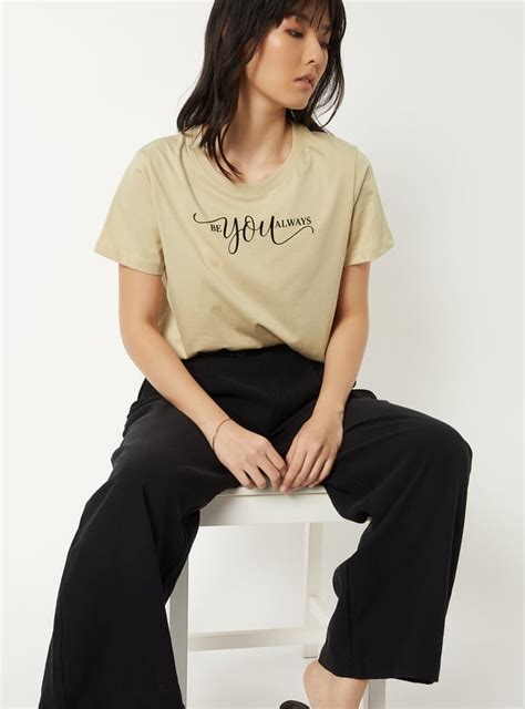 Buy Women Printed T-shirt Online at just Rs. 299.0 - 1000016324219 ...