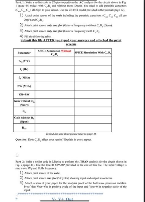 Image result for LTspice Netlist