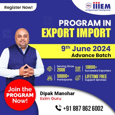 iiiEM Learn Export Import Course, Training, Program, Institute, Class ...